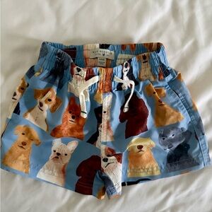 Blue Rooster 3-6mo Dog Print Swim Shorts